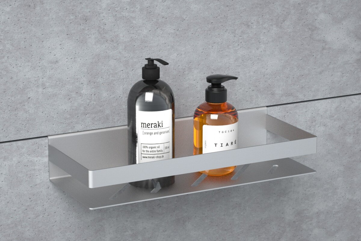 Quadrilateral shelf with edge