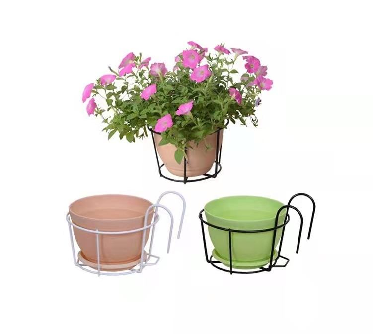 unique flowerpot frame, garden decoration, designed flower pot rack, outdoor garden decoration