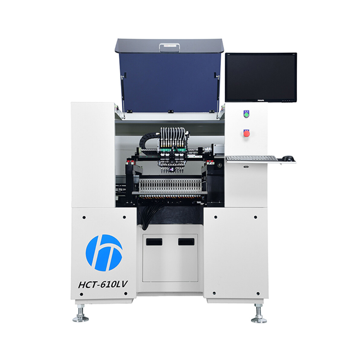HCT-610LV Automatic 10 Heads DOB Pick and Place Machine