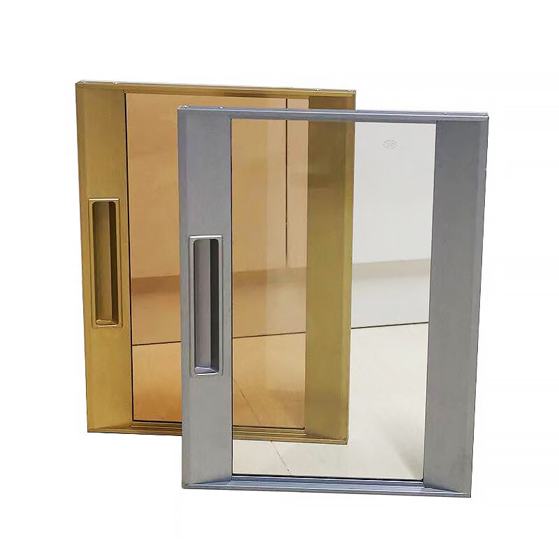 custom aluminum cabinet doors