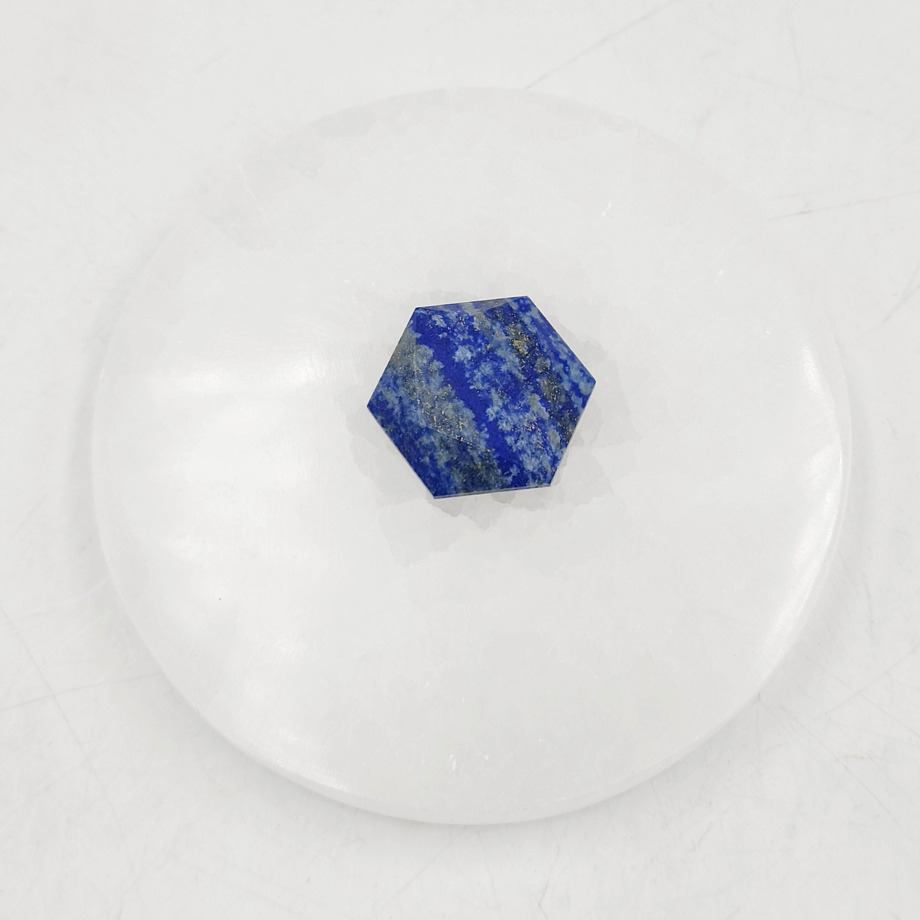 Lapiz lazuli hexagram
