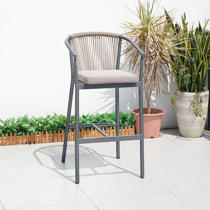 outdoor rope dining chair