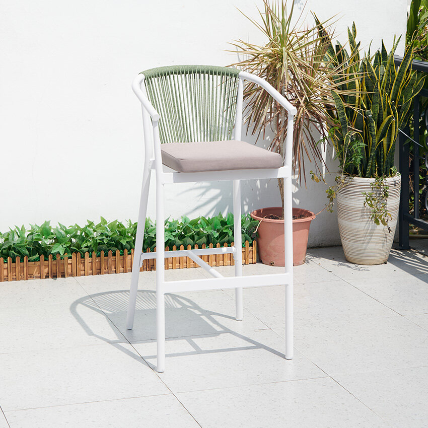 outdoor rope dining chair