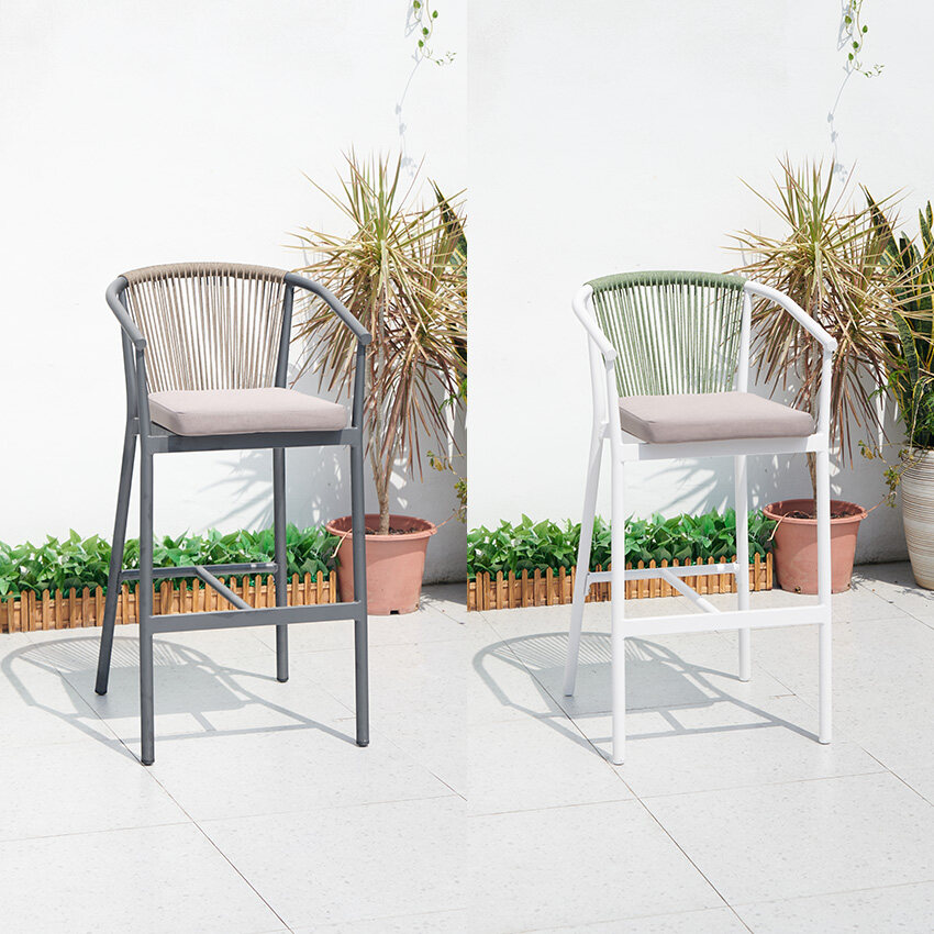 outdoor rope dining chair