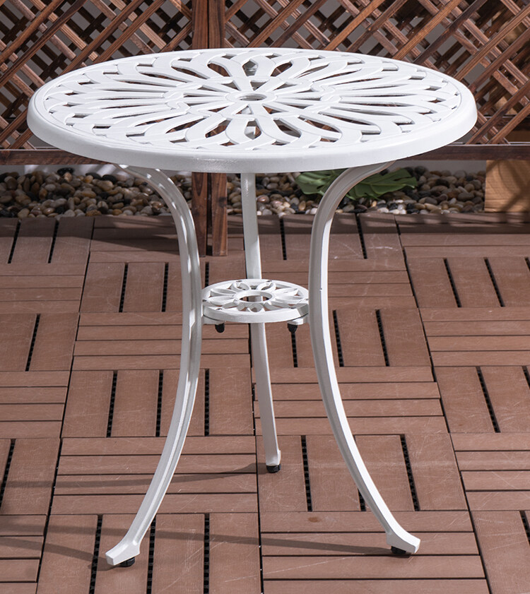 Cast Aluminum table display