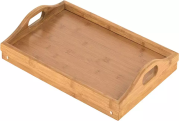 bamboo folding tray,exquisite tray,bamboo desktop decoration,large capacity bamboo tray,table top decoration.