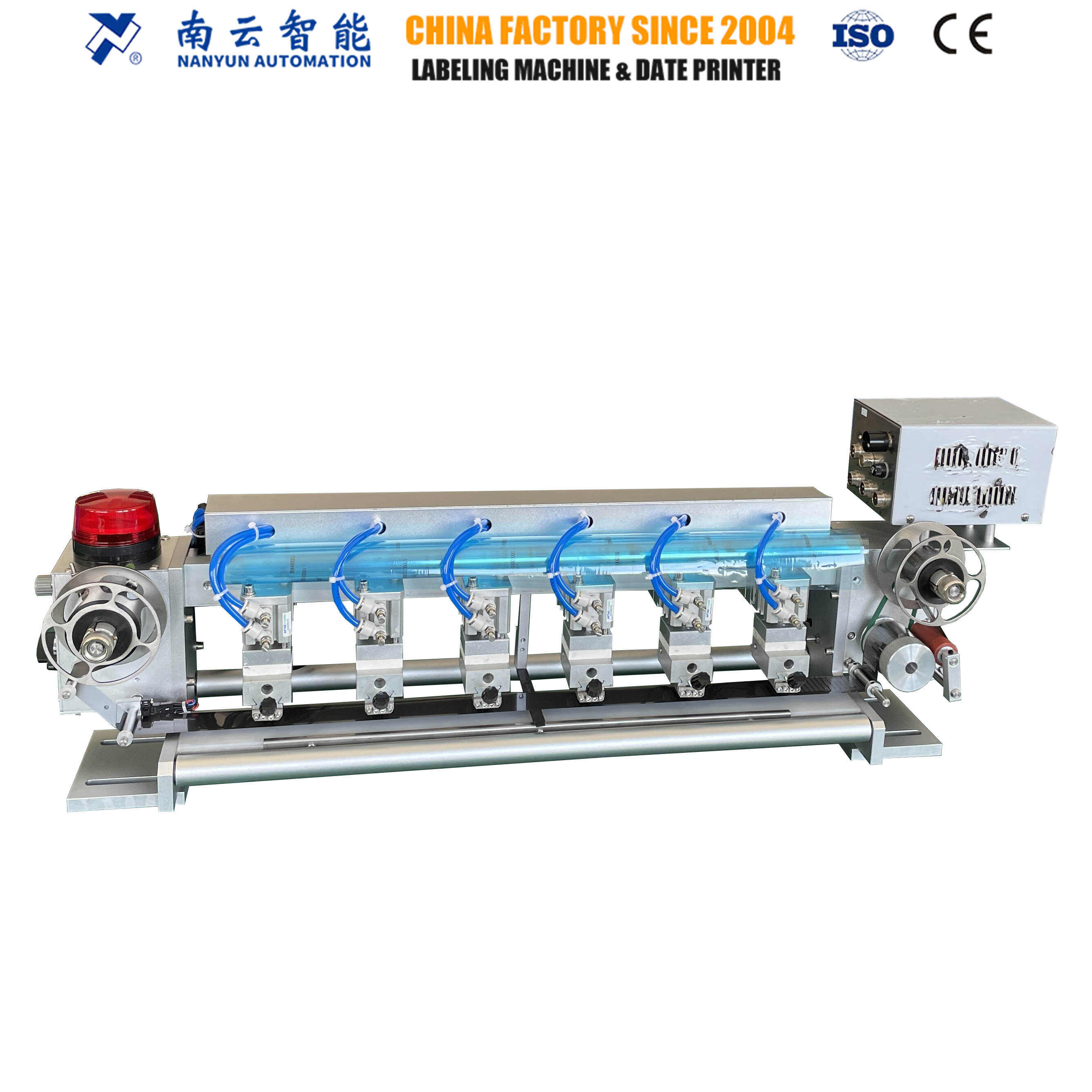 NY-806A Multihead Hot Stamping Ribbon Coder For VFFS
