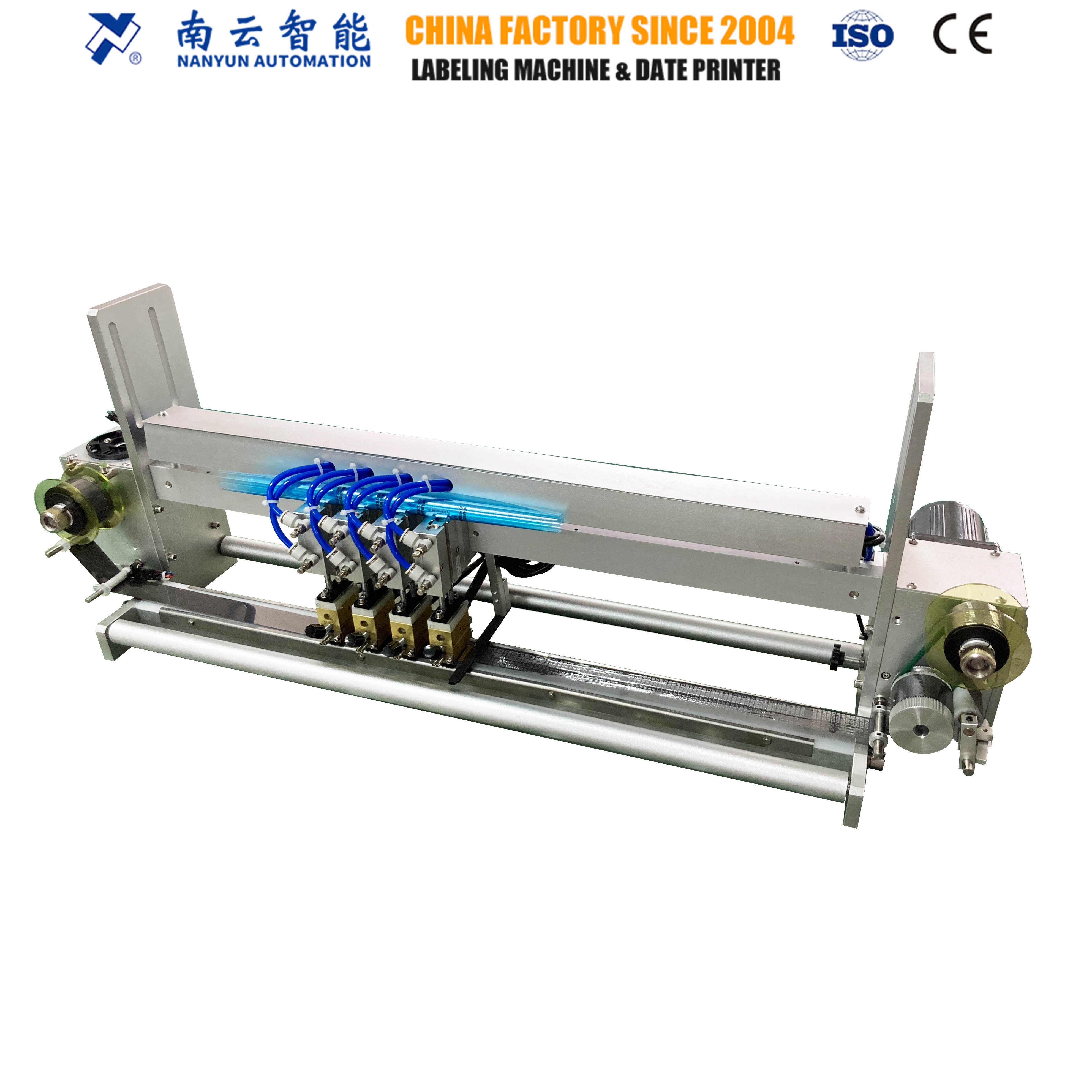 NY-806A Multihead Hot Stamping Ribbon Coder For VFFS