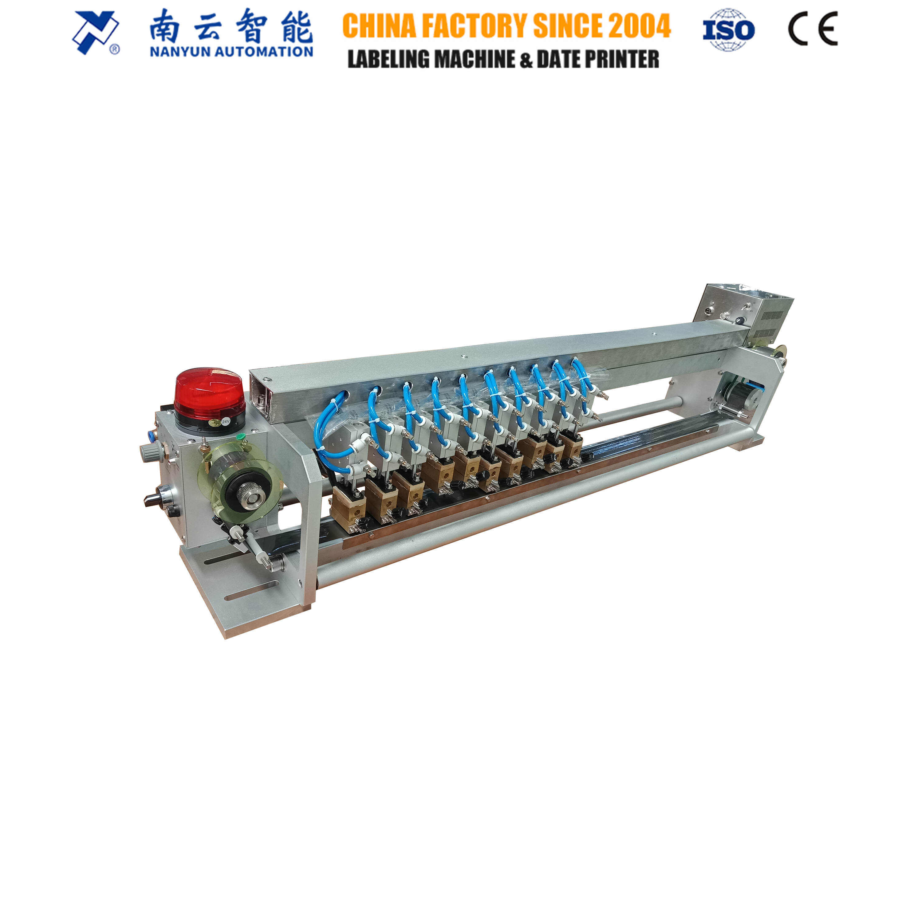 NY-806A Multihead Hot Stamping Ribbon Coder For VFFS