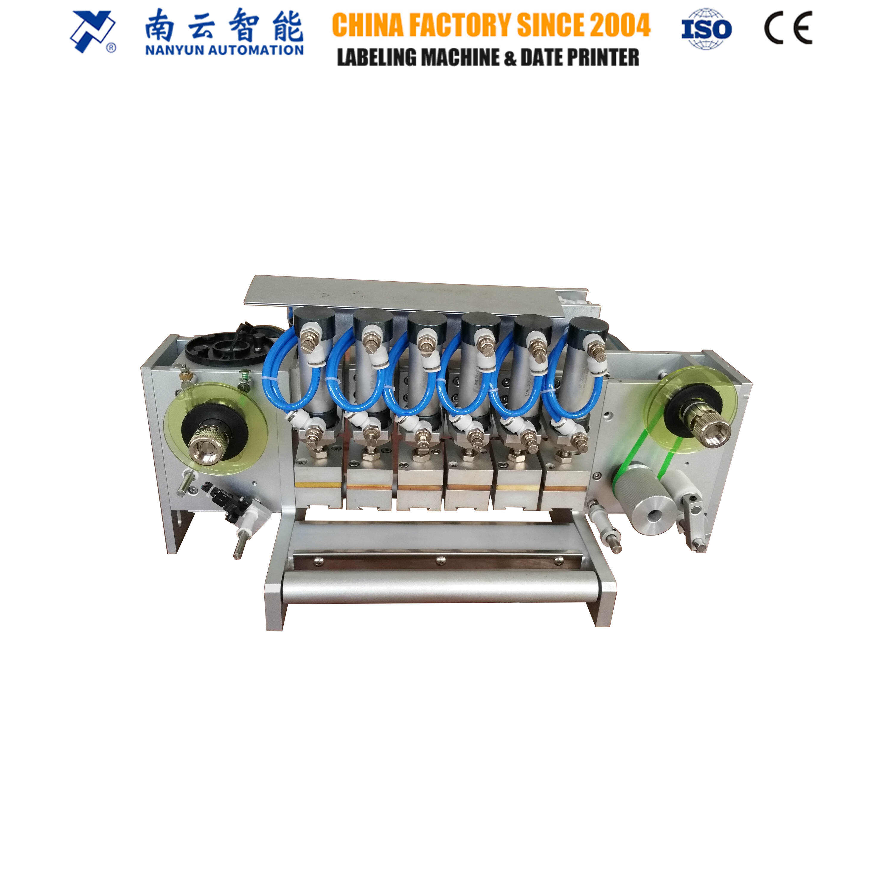 NY-806A Multihead Hot Stamping Ribbon Coder For VFFS