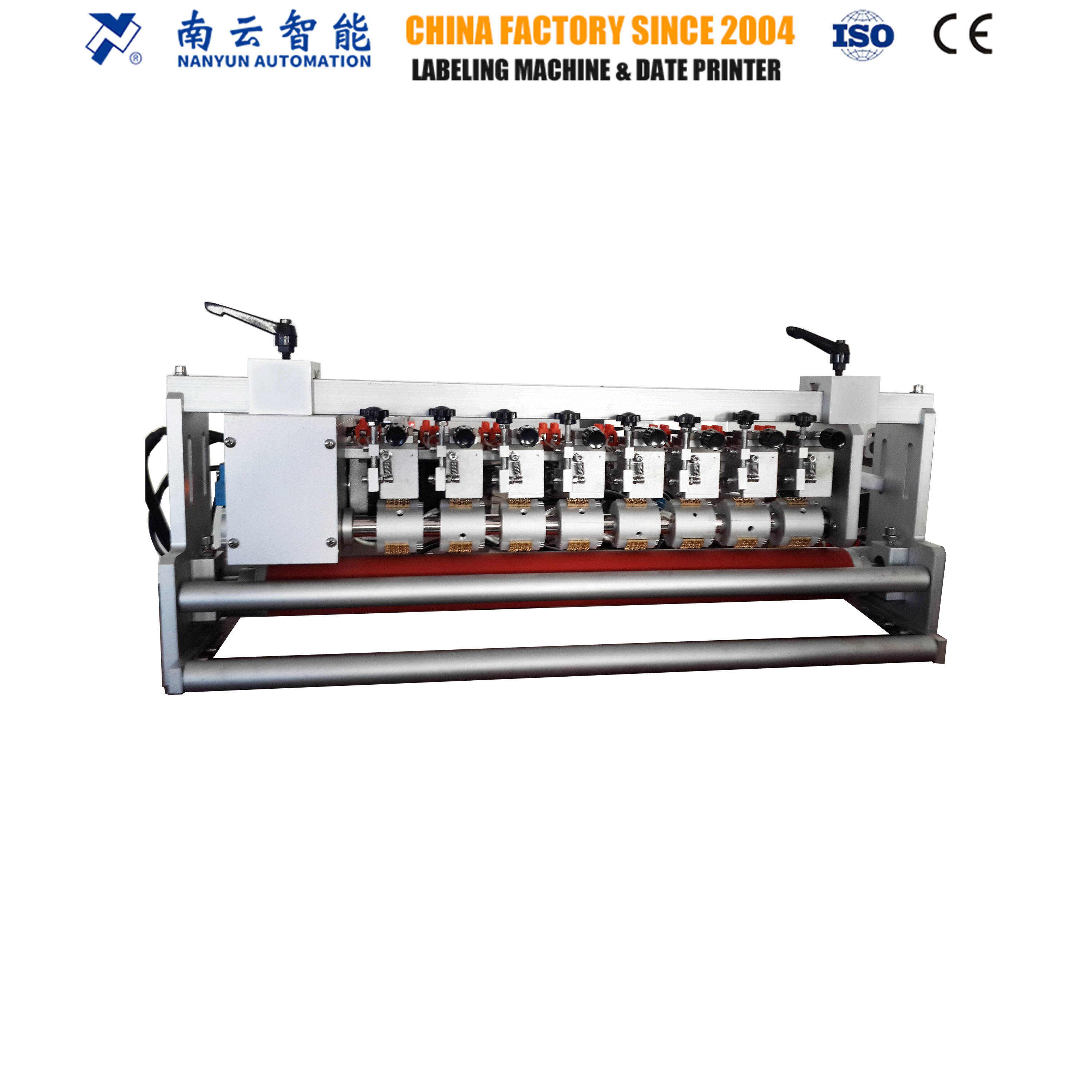NY-808E Multihead Hot Solid Ink Roll Coding Machine