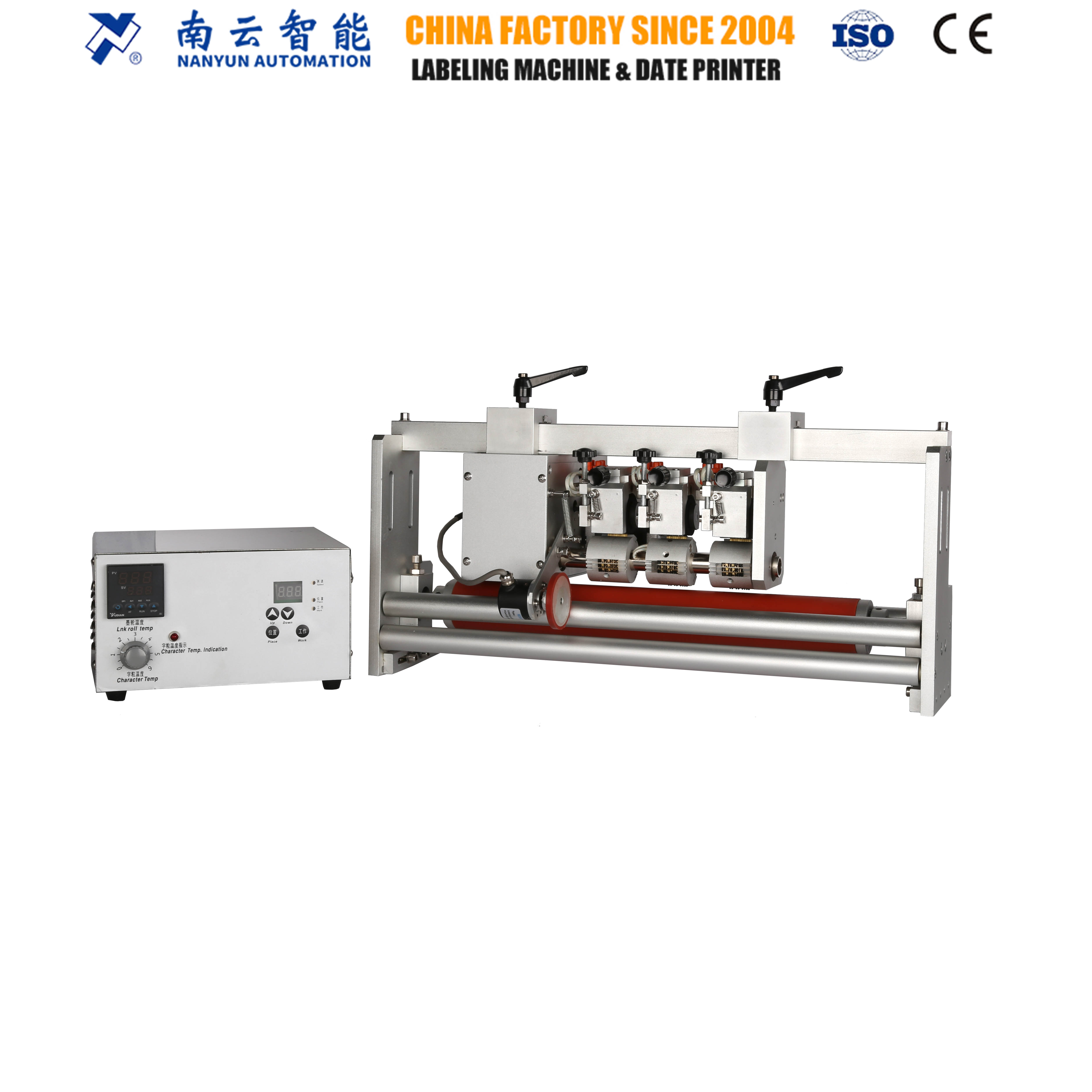 NY-808E Multihead Hot Solid Ink Roll Coding Machine
