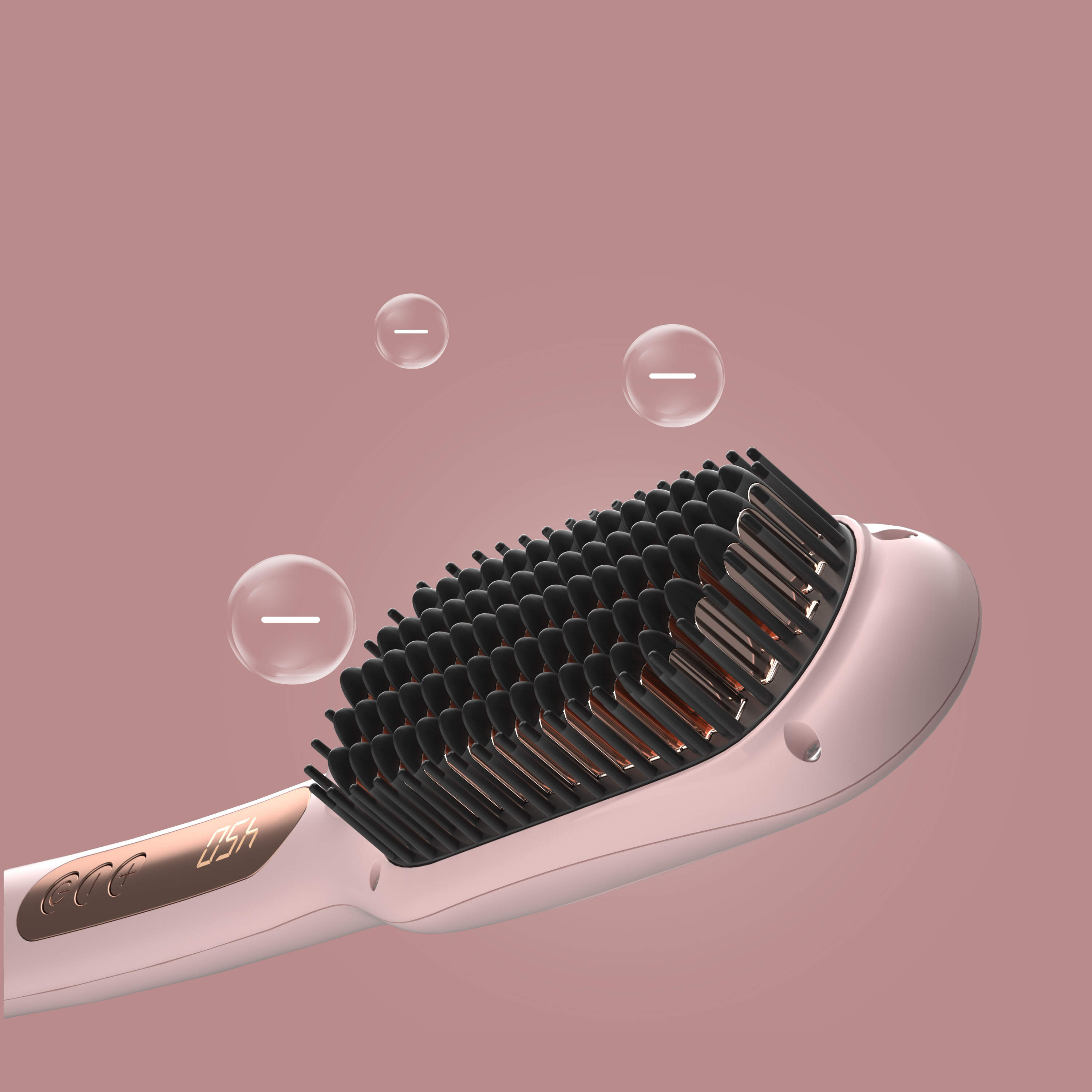 plancha de barba de peine de cabello multifuncional