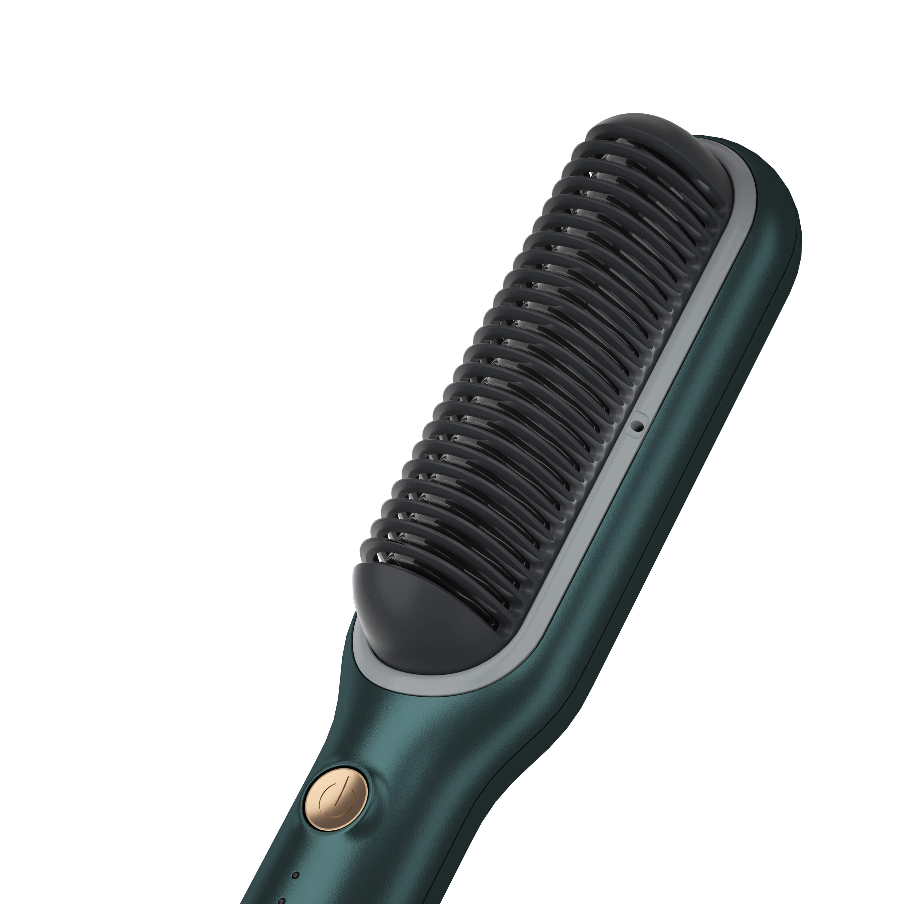 electric heated ceramic hair straightening brush