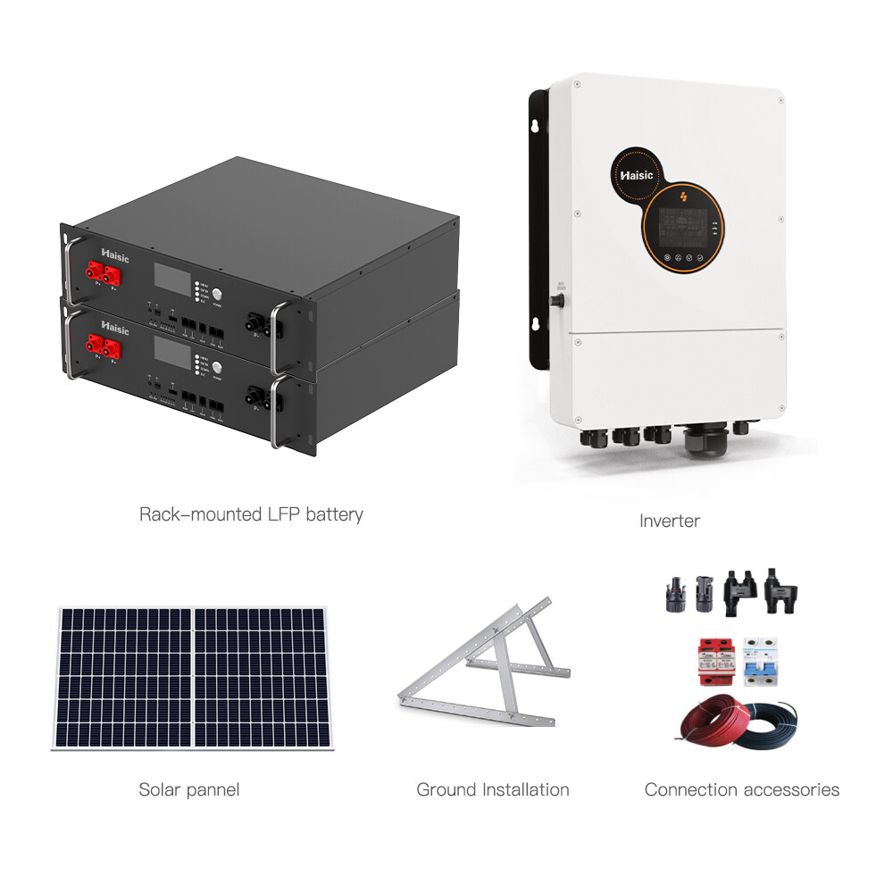 7KWH Rack-Mounted solar energy storage system, lifepo4 solar energy storage system, rack-mounted storage system