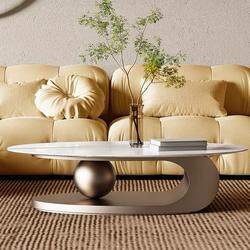 Oval coffee table designers unique marble Customized luxury coffee table Springlegroupfurniture