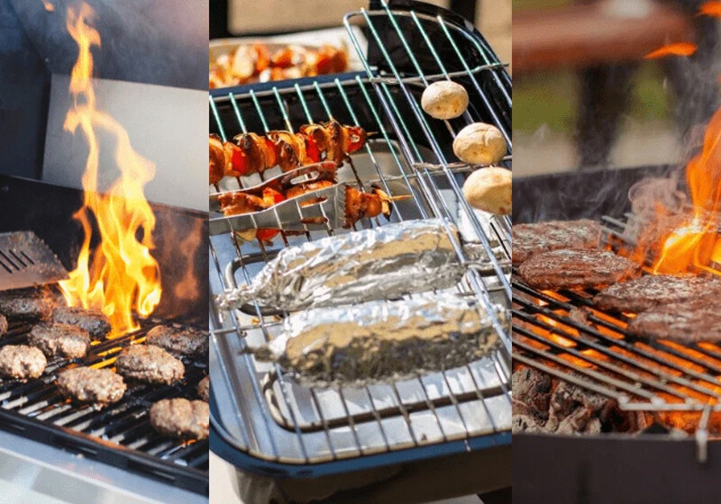 The Differences Between Charcoal Grill and Gas Oven