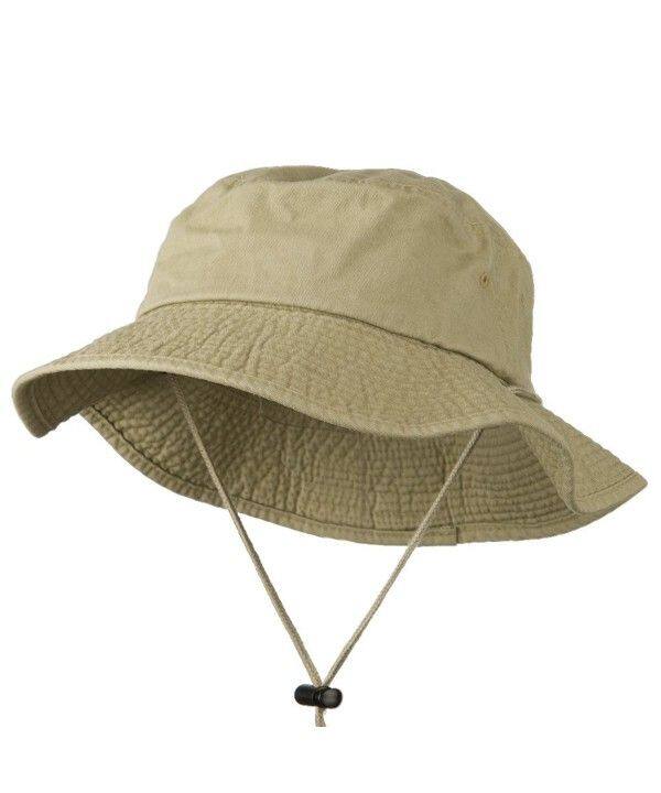 Solid Breathable 100% Cotton Unisex Bucket Hat