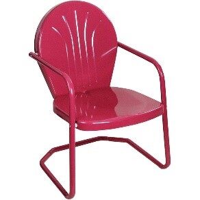 Armchair Retro Metal for Leisure Chair