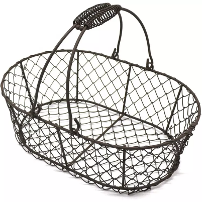 wire hollowed out storage basket,household storage product,metal hollow storage basket,daily use,store foods