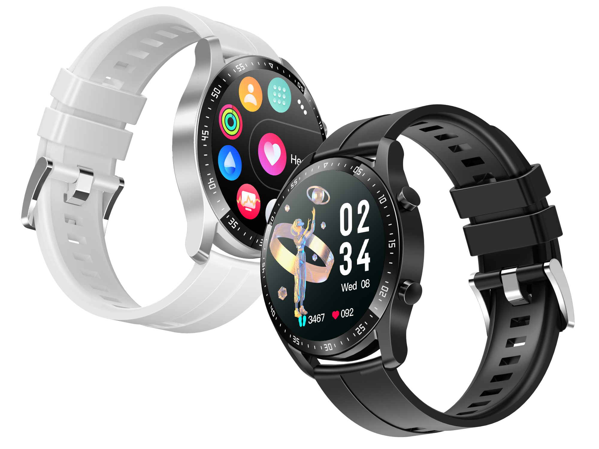 The New Standard in Style: Circle Display Smartwatches