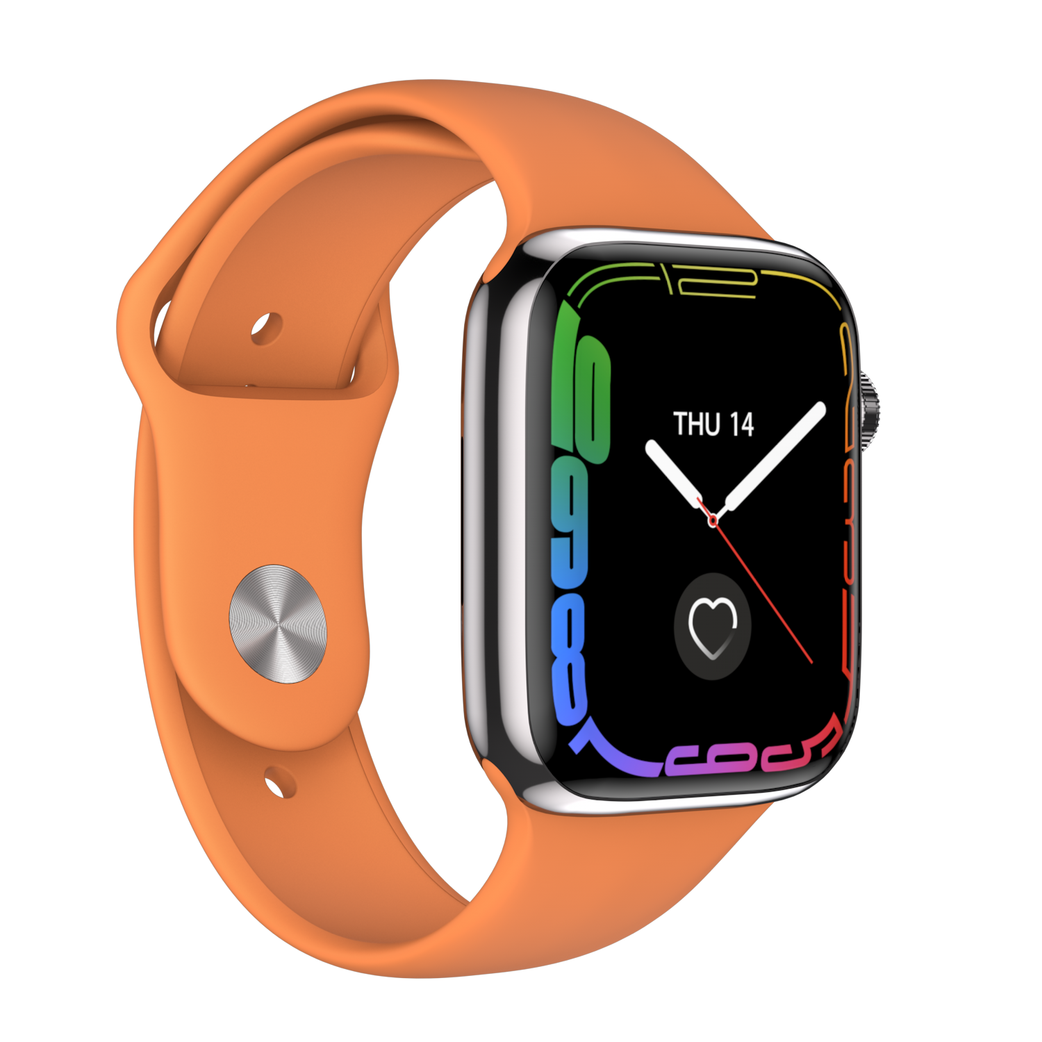 MT8 Smartwatch 1.95 inches 380mAh IP68 5UI NFC Multiple sports Sleep Monitoring  Bluetooth music