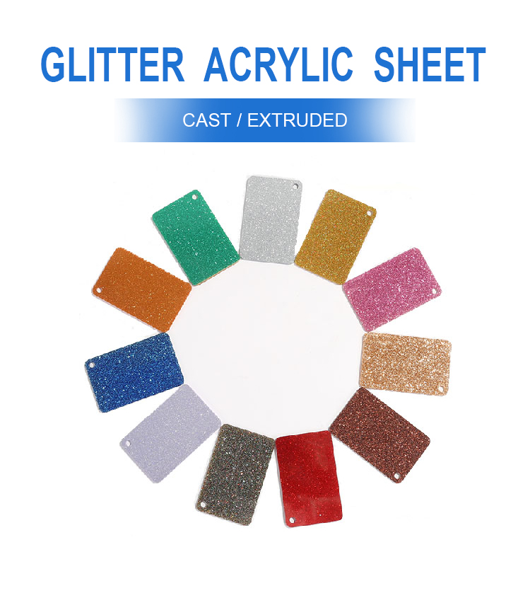 glitter acrylic sheets