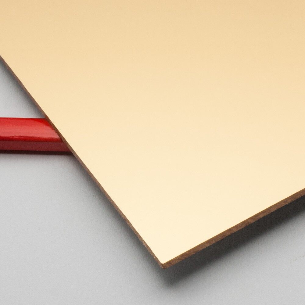Gold Mirror Acrylic Sheet