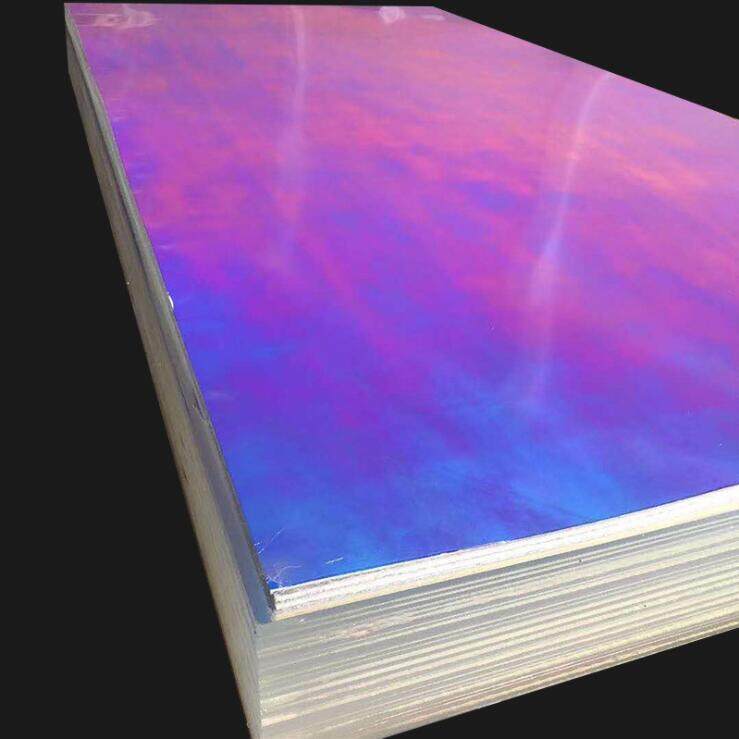 Welldon Factory Price Iridescent Custom Rainbow Acrylic Sheet Holographic Acrylic For Decor