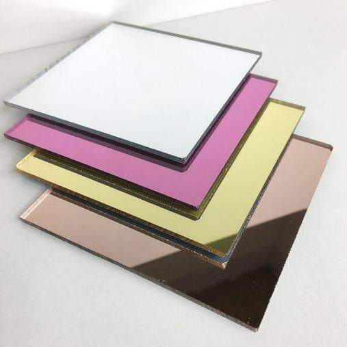 colored mirror acrylic sheet