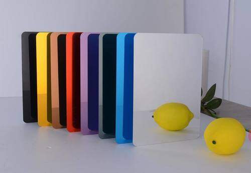 colored mirror acrylic sheet
