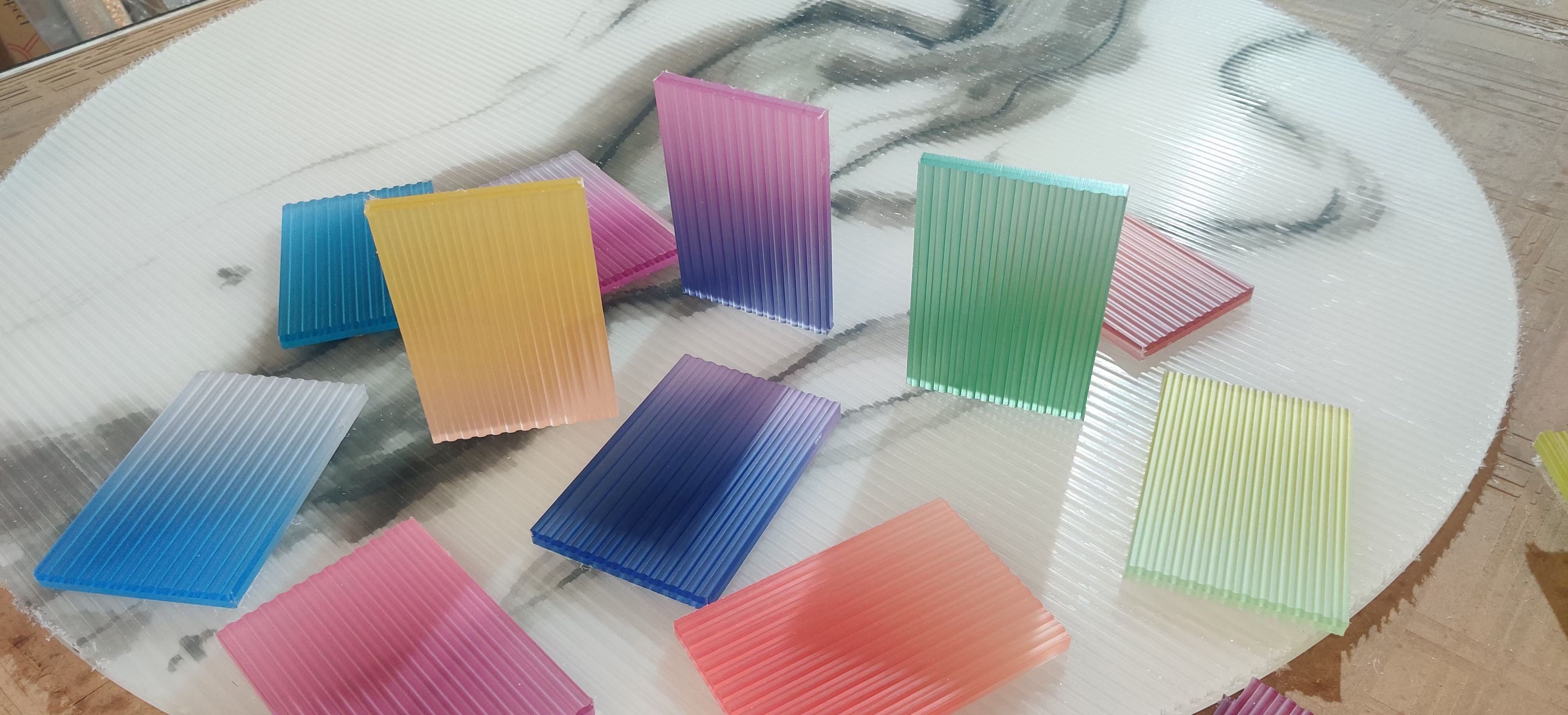 patterned acrylic sheets for laser cutting