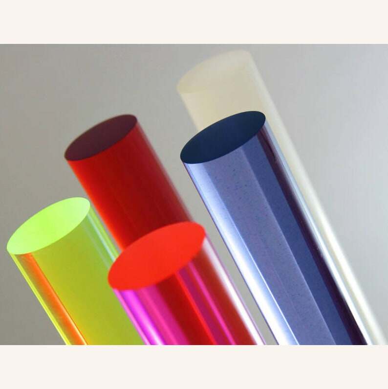 Versatility of Colored Acrylic Rods in Lighting Design
