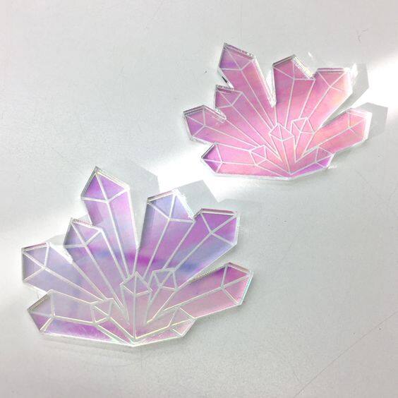 iridescent acrylic sheet for laser cutting