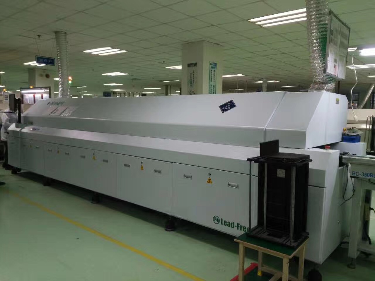 china hot air reflow soldering machine, china reflow soldering machine, china reflow oven machine, 10 zone reflow oven, lead free hot air reflow oven