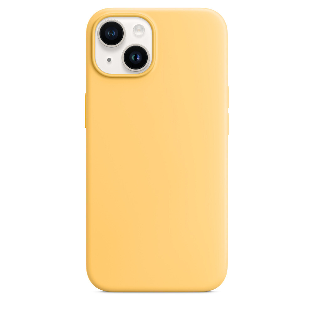 Capa de borracha de silicone líquido padrão com forro de microfibra macia 4 lados cobertos para iPhone 13 mini-cópia-cópia