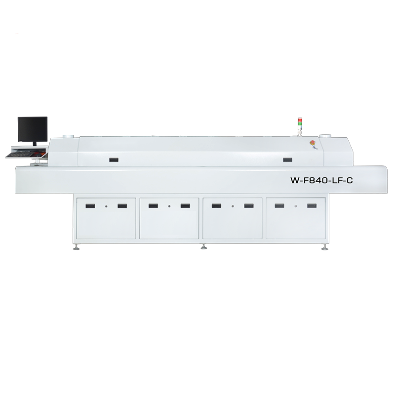 Middle-Sized 8 Zones Hot Air Reflow Soldering Machine