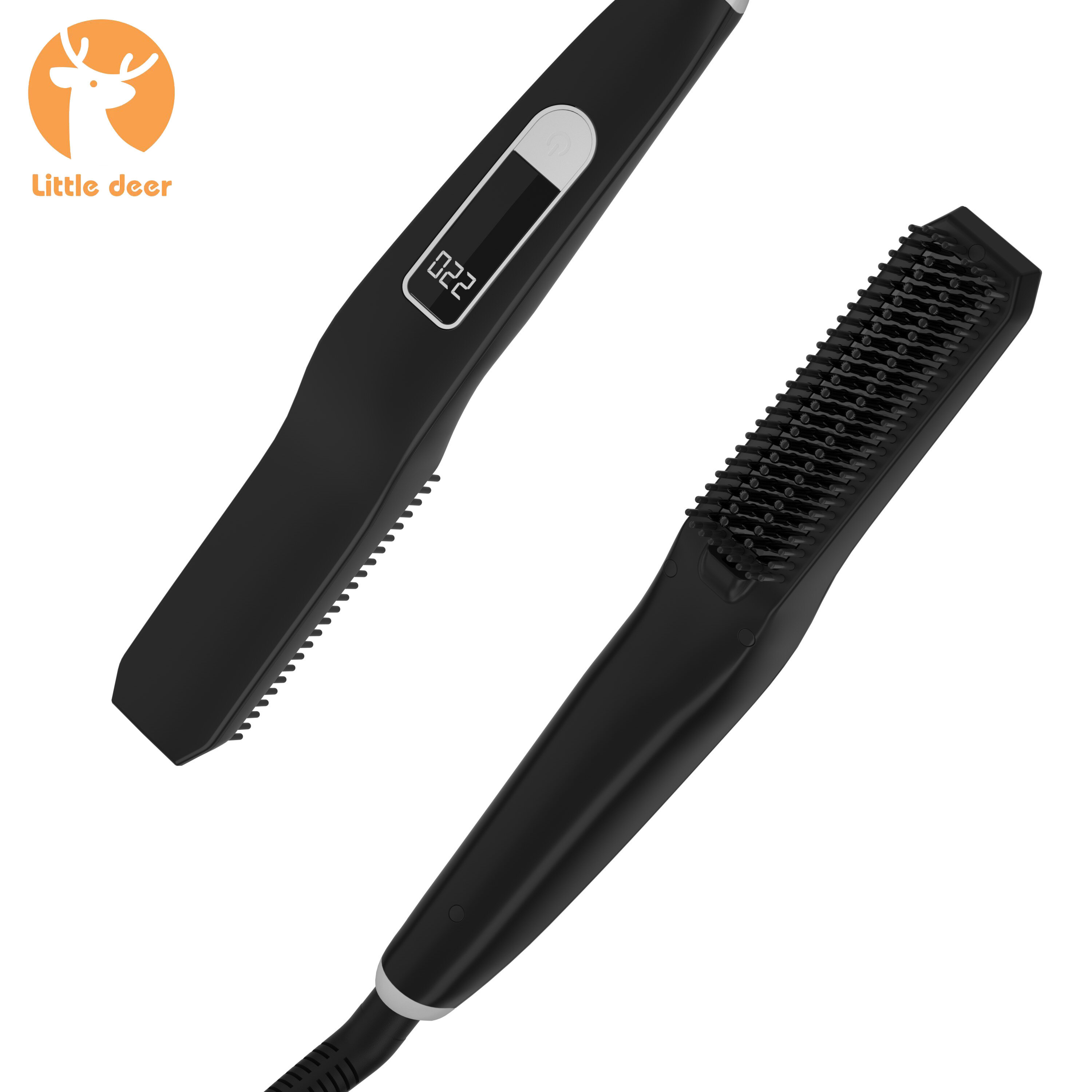 KR001 beard straightener brush for men