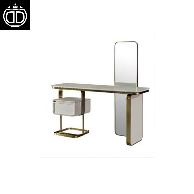 white gold Luxury dressing table