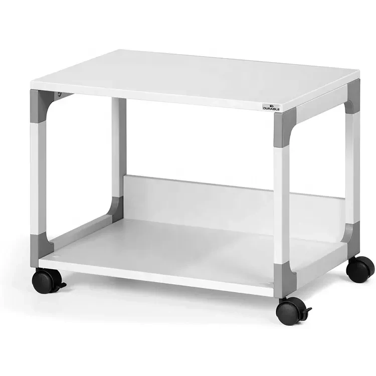 metal storage cart,kitchen mobile cart shelf,two layers of storage space,household storage trolley,storage box trolley