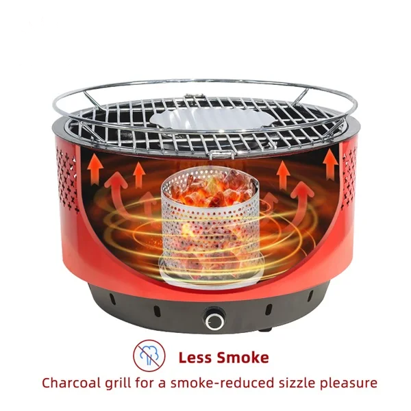 tabletop BBQ charcoal grill, lotus grill smokeless charcoal, tabletop smokeless grill