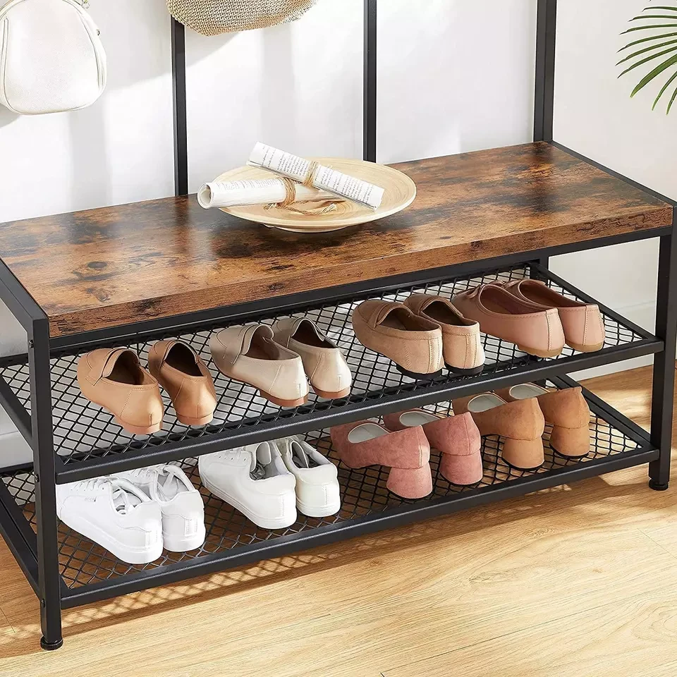 industrial designed hanger,home storage space,multi-functional shoe hat rack,multi-functional corridor shelf,shoe racks