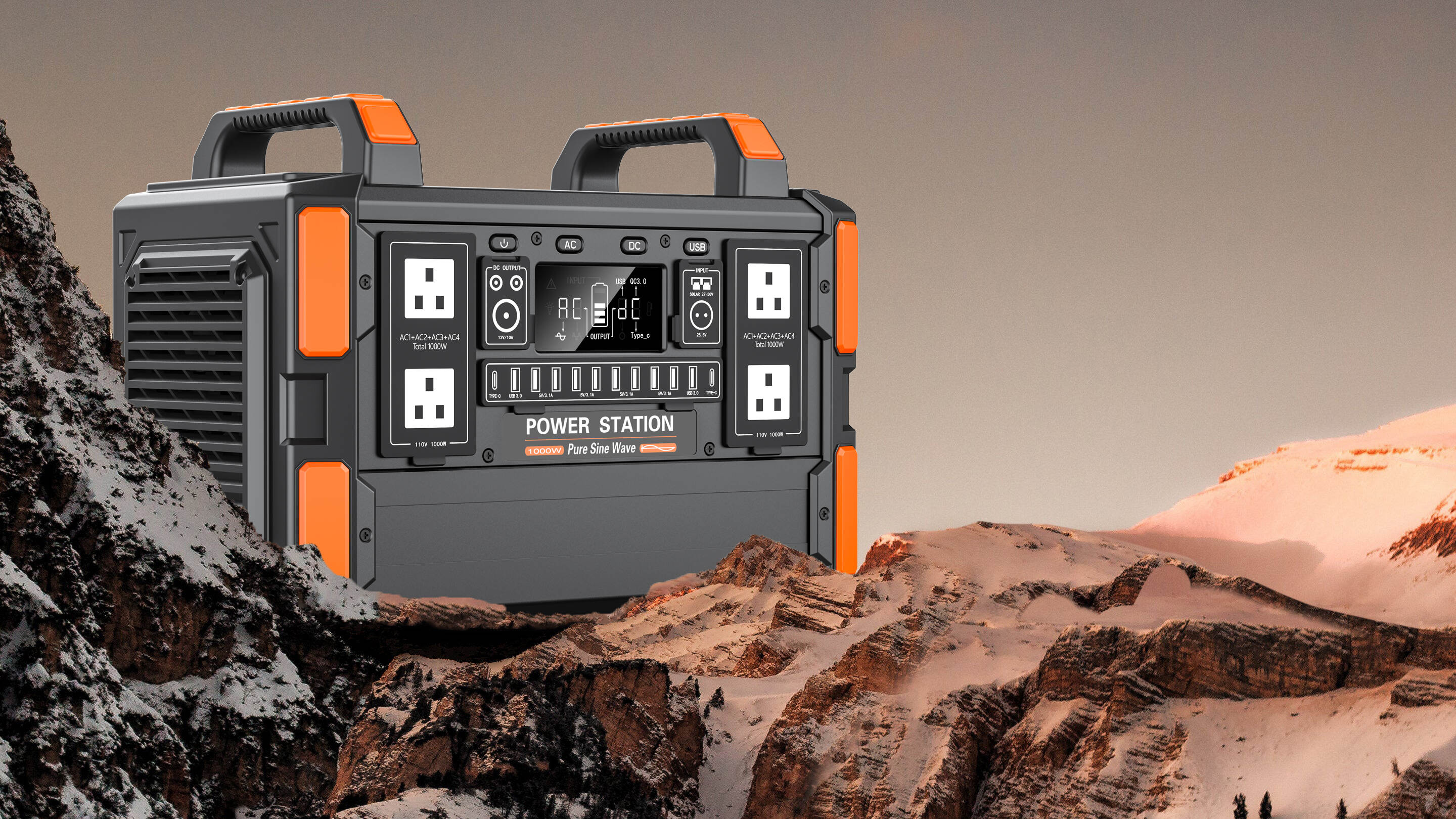 Safe and Reliable Power Supply for Home and Camping Bollarda's Flagship 2200W Portable Power Station