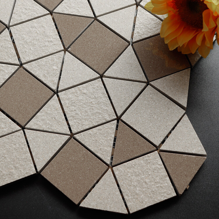 irregular shaped mosaic tiles, mosaic tiles in kitchen backsplash