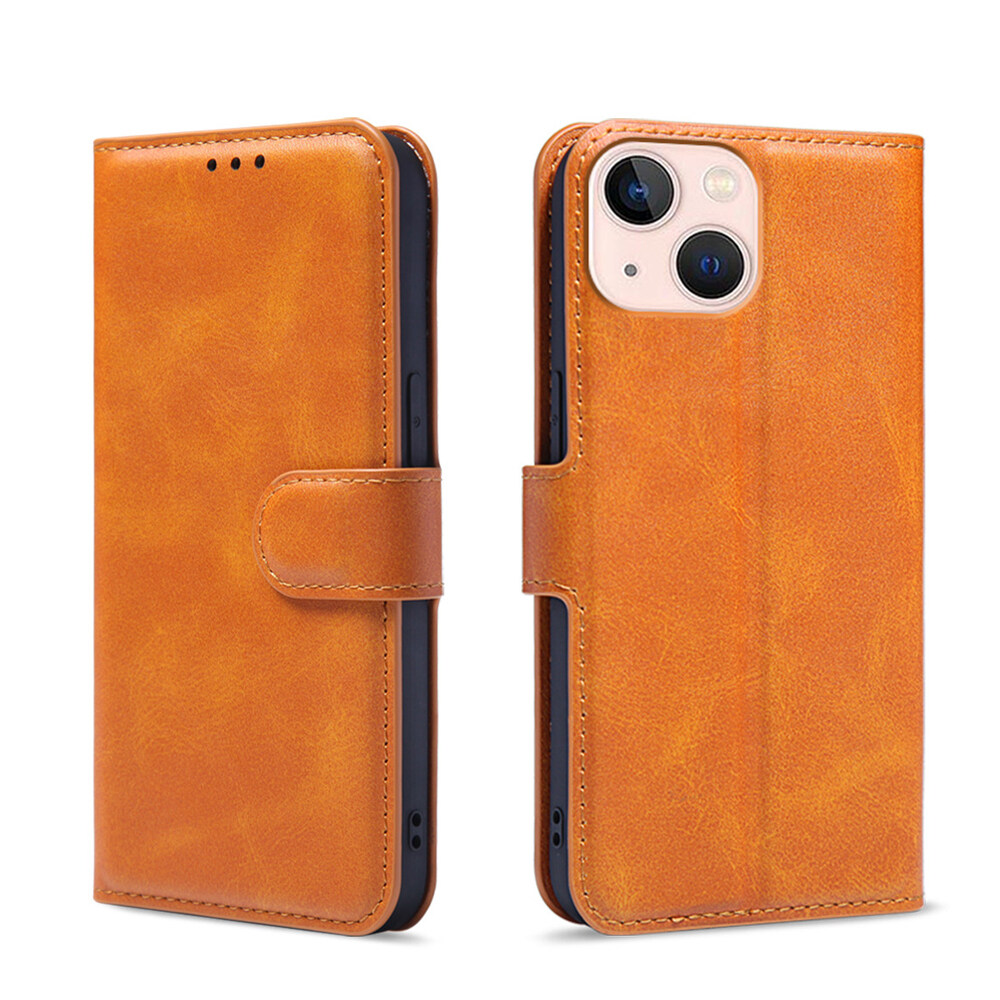 Wallet Case Vintage Slim Folio Flip Leder Wallet Stand Cases für iPhone 14 Pro mit Kreditkartenhalter