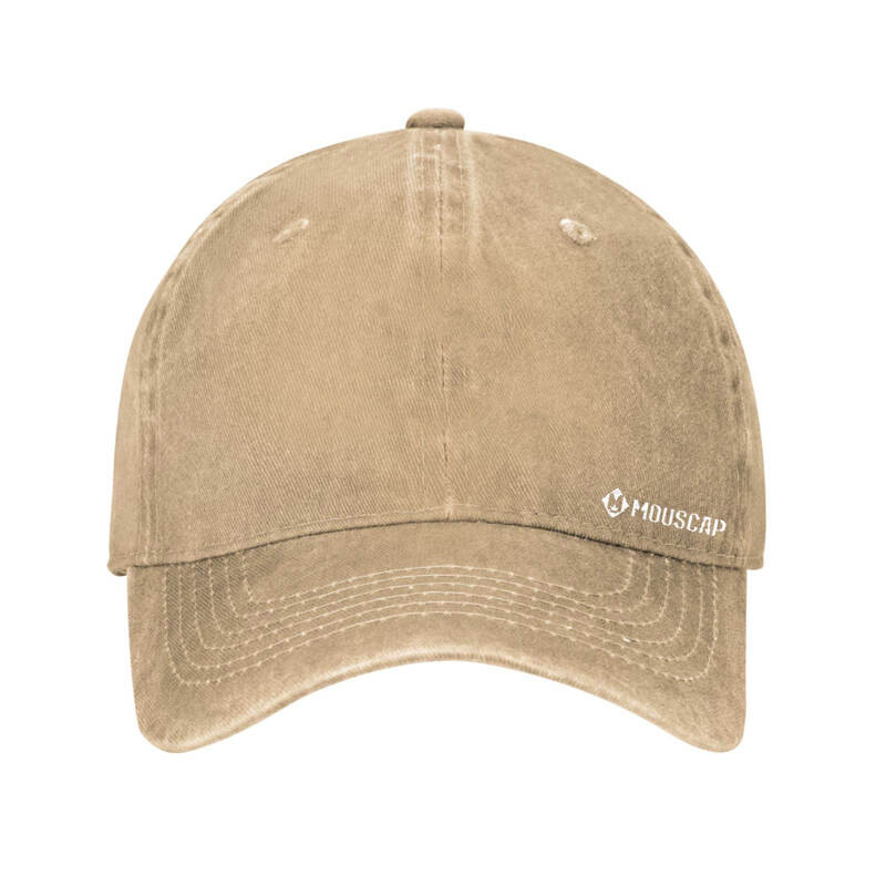 Custom Logo And Colour Washed Cotton Baseball Cap Plain Colour 6 Panel Curved Brim Washed Cotton Dad Hat