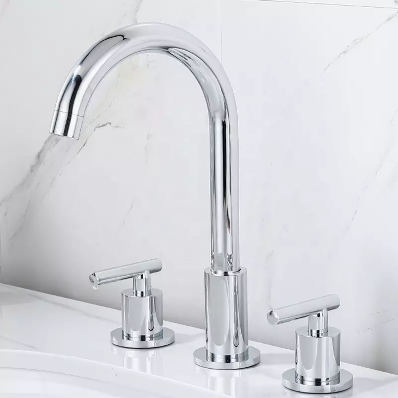 wash basin faucet bathroom sink faucets luxury water taps modern brass vanity mixers tap bathroom sink taps basin faucet 3 hole