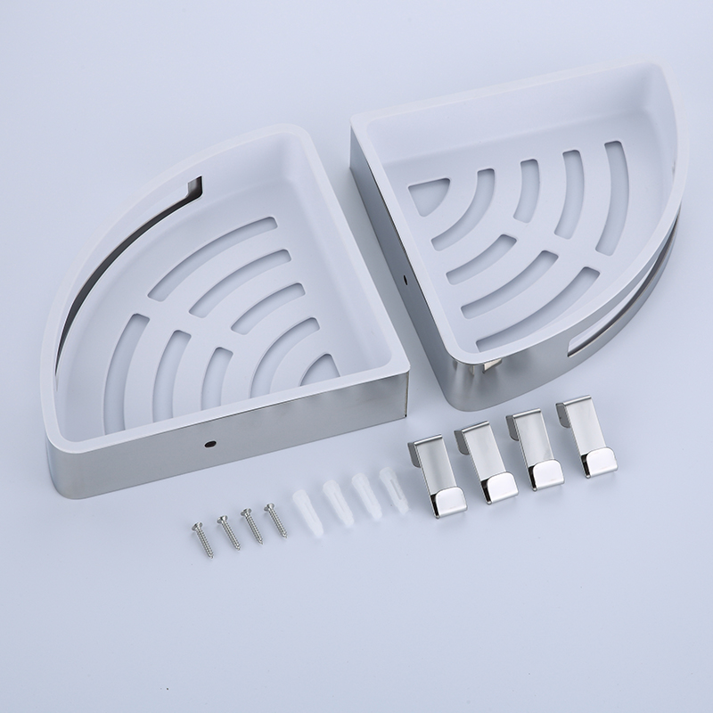 Bathroom Accessories Punch-free Wall Shelfbathroom Shelf Storage Rack Bathroom Tripod Wall-mounted bathroom shelves