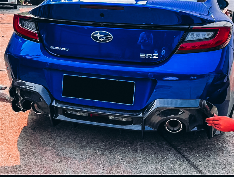 YCTYT86176LCF 2022-2023 Toyota GR86 ZN8 Subaru BRZ ZC8 ADRO Style Rear Diffuser Lip CF (91).jpg