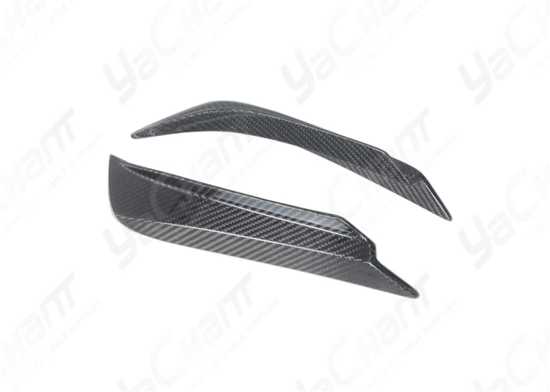 YCMSRT073LDCF 2020-2023 Maserati MC20 Seven Design  Style Front Bumper Canards DCF (6).jpg